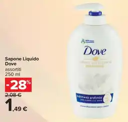 Carrefour Iper Sapone Liquido Dove offerta