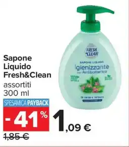 Carrefour Iper Sapone Liquido Fresh&Clean offerta
