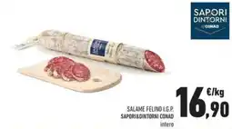 Conad Superstore Salame felino i.g.p. Sapori&Dintorni Conad offerta