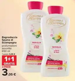 Carrefour Iper Bagnodoccia Spuma di Sciampagna offerta