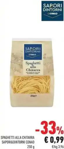 Conad Superstore Spaghetti alla chitarra Sapori&Dintorni Conad offerta