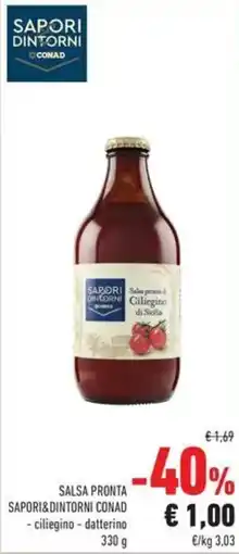 Conad Superstore Salsa pronta Sapori&Dintorni Conad offerta
