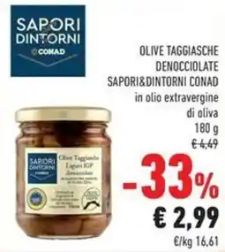 Conad Superstore Olive taggiasche denocciolate Sapori&Dintorni Conad offerta