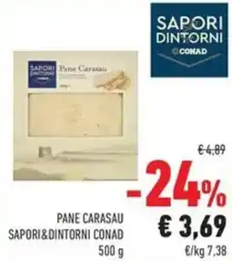 Conad Superstore Pane carasau Sapori&Dintorni Conad offerta