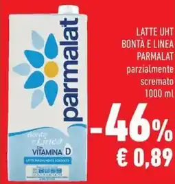 Conad Superstore Latte uht bonta e linea Parmalat offerta