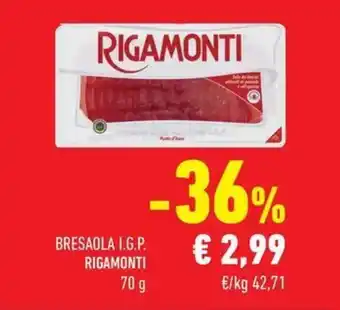 Conad Superstore Bresaola i.g.p. Rigamonti offerta