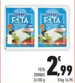Conad Superstore Feta Zorbas offerta
