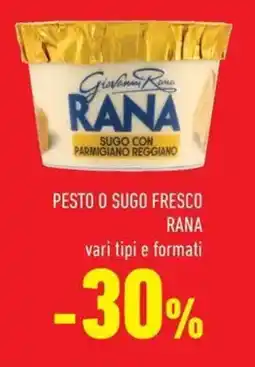 Conad Superstore Pesto o sugo fresco Rana offerta