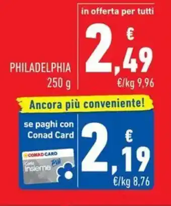 Conad Superstore Philadelphia offerta