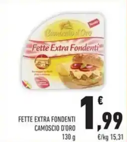 Conad Superstore Fette extra fondenti Camoscio D'oro offerta