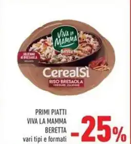 Conad Superstore Primi piatti viva la mamma Beretta offerta