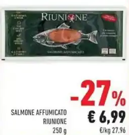 Conad Superstore Salmone affumicato Riunione offerta