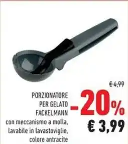 Conad Superstore Porzionatore per gelato fackelmann offerta