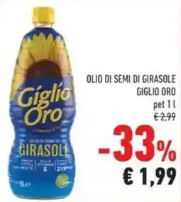 Conad Superstore Olio di semi di girasole Giglio Oro offerta