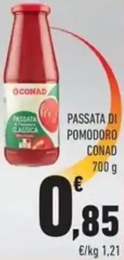 Conad Superstore Passata di pomodoro Conad offerta