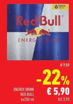 Conad Superstore Energy drink Red Bull offerta