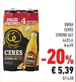 Conad Superstore Birra ceres strong ale offerta