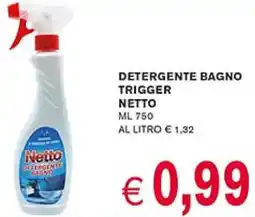D'Italy Detergente bagno trigger Netto offerta