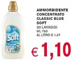D'Italy Ammorbidente concentrato classic blue soft offerta