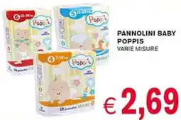 D'Italy Pannolini baby Poppis offerta