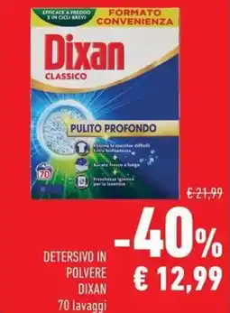 Conad Superstore Detersivo in polvere Dixan offerta