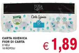 D'Italy Carta igienica Fior di Carta offerta