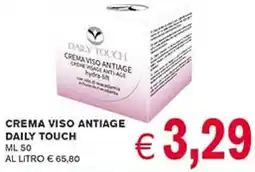 D'Italy Crema viso antiage Daily Touch offerta
