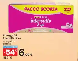 Carrefour Iper Proteggi Slip Intervallo Lines offerta