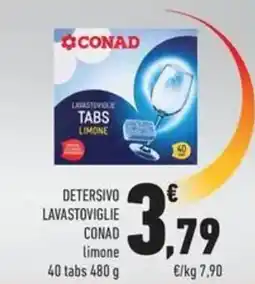 Conad Superstore Detersivo lavastoviglie conad limone offerta