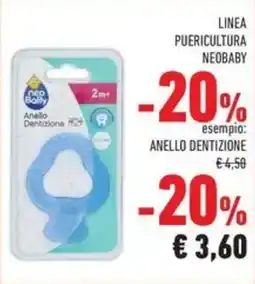 Conad Superstore Linea puericultura neobaby, anello dentizione offerta