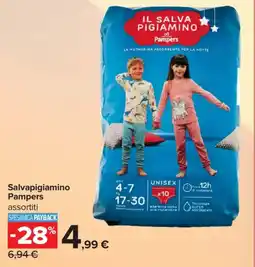 Carrefour Iper Salvapigiamino Pampers offerta