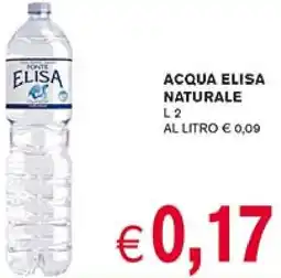 D'Italy Acqua elisa naturale offerta