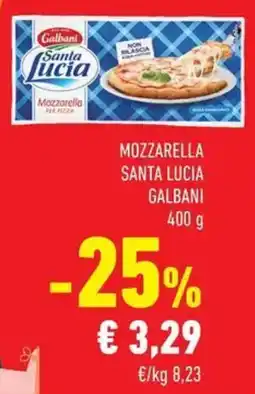 Conad Superstore Mozzarella santa lucia Galbani offerta