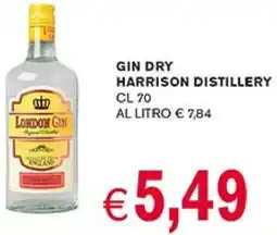 D'Italy Gin dry harrison distillery offerta
