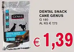 D'Italy Dental snack cane Genus offerta
