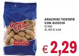 D'Italy Arachidi tostate con guscio offerta