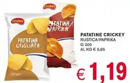 D'Italy Patatine Crickey offerta