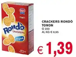 D'Italy Crackers rondo tonon offerta
