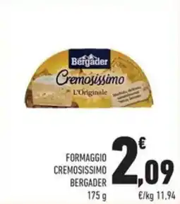 Conad Superstore Formaggio cremosissimo Bergader offerta