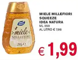 D'Italy Miele millefiori squeeze Idea Natura offerta