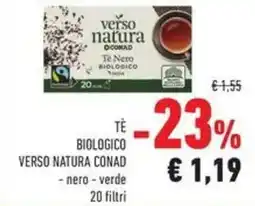 Conad Superstore Te biologico Verso Natura Conad offerta