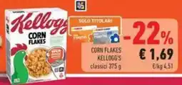 Conad Superstore Corn flakes kellogg's classici offerta