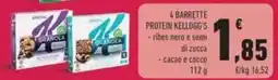 Conad Superstore 4 barrette protein Kellogg's offerta