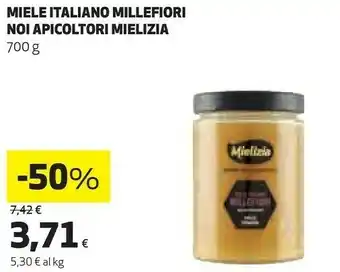 Coop Miele italiano millefiori noi apicoltori 700 g offerta