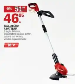 Brico OK TAGLIABORDI A BATTERIA offerta