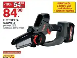Brico OK ELETTROSEGA COMPATTA GREEN POWER offerta