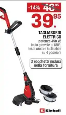 Brico OK TAGLIABORDI ELETTRICO Einhell offerta