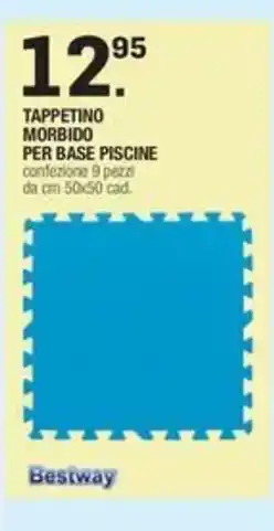 Brico OK Tappetino morbido per base piscine Bestway offerta