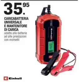 Brico OK Caricabatteria universale e mantenitore di carica Einhell offerta