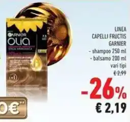 Conad Superstore Linea capelli fructis Garnier offerta